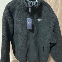 新品★Reebok フリースジャケット（ボアブルゾン）　Lの画像