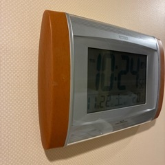 電波　掛け時計の画像