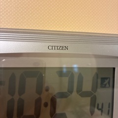 電波　掛け時計の画像