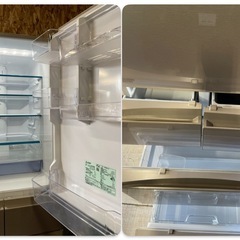 J636⭐️三菱　5ドア冷蔵庫　2023年製の画像