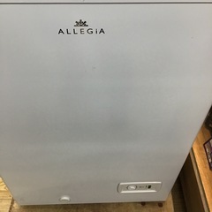 #K-44【ご来店頂ける方限定】ALLEGiAの冷凍ストッカーですの画像