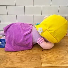 【新品】添い寝枕 disney ラプンツェル 約20×55cmの画像