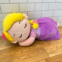 【新品】添い寝枕 disney ラプンツェル 約20×55cmの画像