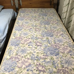 木製 シングルベッド 1台 中古美品 無料 引取り限定の画像