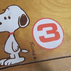 スヌーーピーベンチチエストの画像