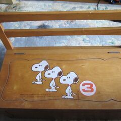 スヌーーピーベンチチエストの画像