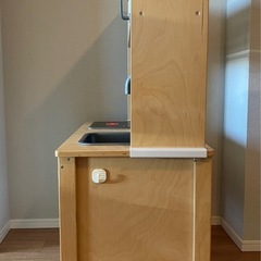 【お渡し相談中】IKEAおままごとキッチンの画像