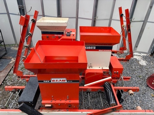 クボタ ばらまき機 稚苗 中苗 モーター 付き オート 播種機 100V