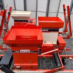 KUBOTA きんぱ播種機 稚苗 中苗 SR300KDクボタ [通電と回転のみの確認】の画像