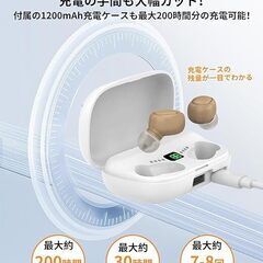 集音器 4段階音量調整 20時間以上連続使用 簡単操作の画像