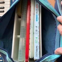 【あげます】鍵盤ハーモニカ、水彩絵の具セット、書道セットの画像