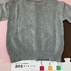 【中古】90㎝　H&M　カーディガンの画像
