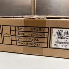 未開封品 アイリスオーヤマ スタックボックス CSTB-400D 扉付き ミッキー オフホワイト W400 D388 H305 ④の画像