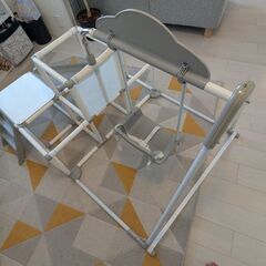 おりたたみわんぱくスライダージム ブランコ付きDXの画像