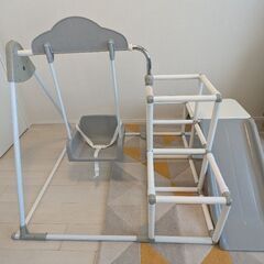 おりたたみわんぱくスライダージム ブランコ付きDXの画像