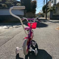 自転車　バブルガム　ピンク　子供用の画像