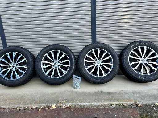 プラド　純正19インチホイール　ブリヂストン　スタッドレスタイヤ　4本セット