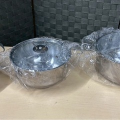 【中古品】鍋 3点セットの画像