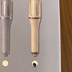 新品 Auto Curl Hair Iron 32mm パープル オートヘアカールアイロン YD-1534の画像