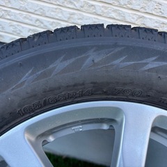 値下げ！165/65R14スタッドレスタイヤブリザックVRX2の画像