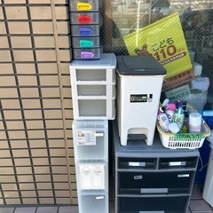 ゴミ箱　収納ケースの画像