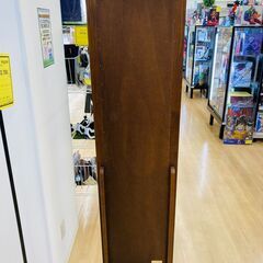 A-606【リユースのサカイ野々市店】ジモティ来店特価‼ 姿見 スタンドミラー 木製 木目調 ブラウン クリーニング済みの画像