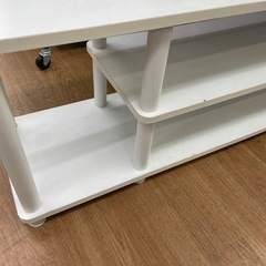☆ドリーム荒牧店☆ジモティー割引有☆【クリーニング済み】テレビ台　WH　現状販売の画像
