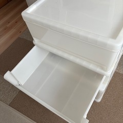 3段　チェスト　プラタンス　ボックス　収納ケース　　の画像