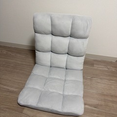 ニトリ　コンパクト座椅子 マルプ（LC-A08MP GY）の画像