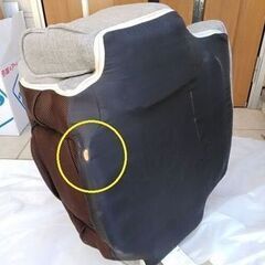 【非対面】座椅子　１０段階リクライニング　腰部もリクライニング②の画像