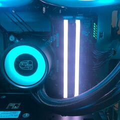 ゲーミングPC、i5-11400、GTX1060 6GB、メモリー16GB、水冷CPUクーラー(ゲーミングキーボード＋ゲーミングマウス付き）の画像