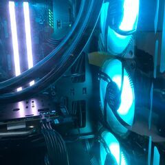 ゲーミングPC、i5-11400、GTX1060 6GB、メモリー16GB、水冷CPUクーラー(ゲーミングキーボード＋ゲーミングマウス付き）の画像