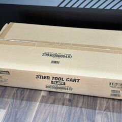 【未使用】アストロプロダクツ TW848 3段ツールワゴン 黒【ハンズクラフト佐賀】の画像