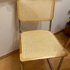 ラタンチェア　ダイニング　韓国インテリアの画像