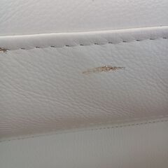 ★リユースのサカイつくば店★TK7386 Domicil オットマン ホワイト H40×D90×W46 クリーニング済みの画像