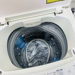A-607【リユースのサカイ野々市店】ジモティ来店特価‼ アイリスオーヤマ IRIS OHYAMA 洗濯機 IAW-T806CW 2023年製 動作チェック＆クリーニング済みの画像