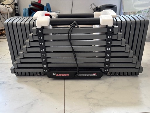 【42キロ✖️2】ブロック式ダンベルセット