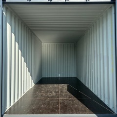 20ft新品コンテナ（ワンウェイ使用）スレートグレーの画像