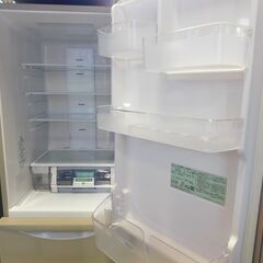 【JM890】HITACHI 日立 冷凍冷蔵庫 まんなか野菜タイプ 真空チルド （315L・右開き） 3ドア R-K320FV Tの画像