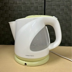 【中古品】DRETEC 2013年製　電気ケトル PO-116　1.0Lの画像