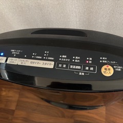 Panasonic 加湿セラミックファンヒーターの画像