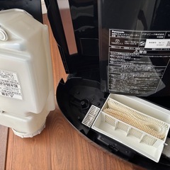 Panasonic 加湿セラミックファンヒーターの画像