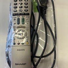J637⭐️ シャープ　40型テレビ　2009年製　リモコン付きの画像
