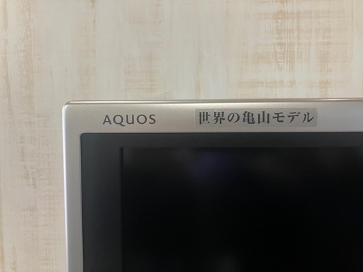 J637⭐️ シャープ　40型テレビ　2009年製　リモコン付き