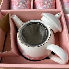 未使用　ポット茶器セットの画像