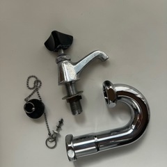 洗面台　洗面ボウル　陶器　水洗の画像