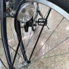 ID:704985　自転車２７インチ　ギヤ付き（カギ、ヘルメット付き）の画像