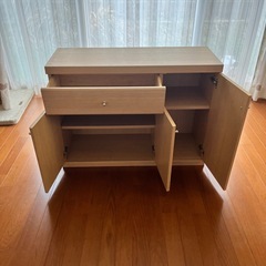 木製収納ボックスの画像