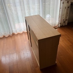 木製収納ボックスの画像