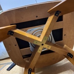 ダイニング　回転チェア　4脚の画像